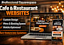 squarespace restaurant website cafe website menu booking website
